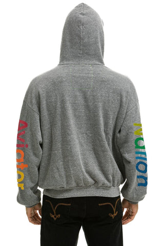 AVIATOR NATION MIAMI RELAXED PULLOVER HOODIE - HEATHER GREY Hoodie Aviator Nation