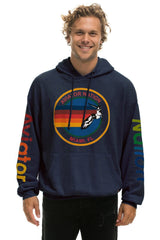 AVIATOR NATION MIAMI RELAXED PULLOVER HOODIE - NAVY Hoodie Aviator Nation