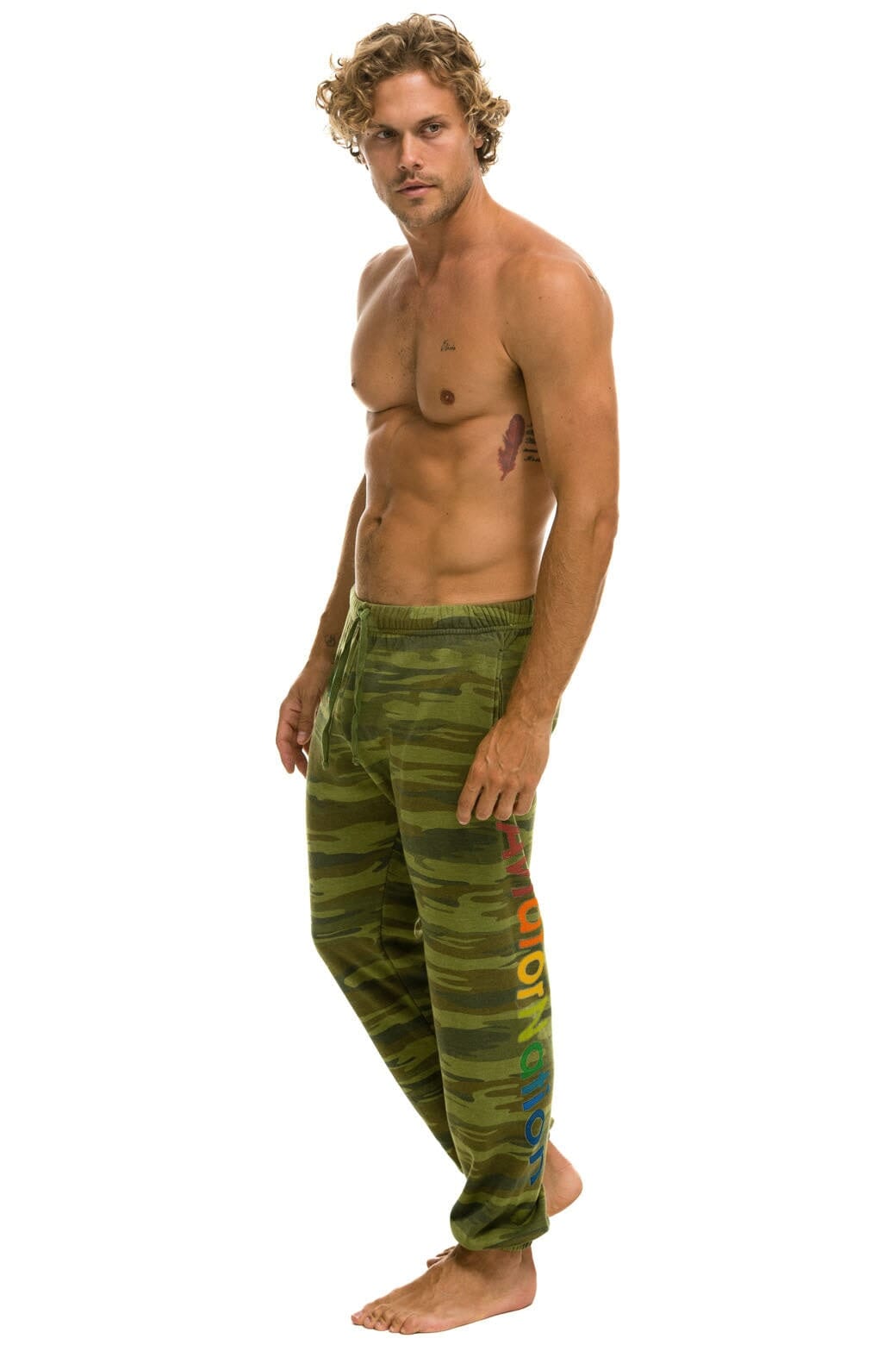 AVIATOR NATION MILL VALLEY SWEATPANTS - CAMO Men's Sweatpants Aviator Nation