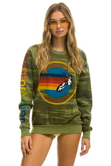 AVIATOR NATION MILL VALLEY SWEATSHIRT - CAMO Sweatshirt Aviator Nation