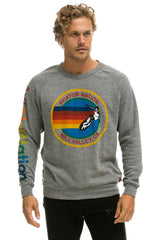 AVIATOR NATION MILL VALLEY SWEATSHIRT - HEATHER GREY Sweatshirt Aviator Nation