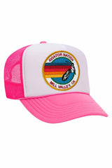 AVIATOR NATION MILL VALLEY TRUCKER HAT HATS Aviator Nation OS NEON PINK // WHITE // NEON PINK