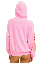 AVIATOR NATION NORTH SHORE RELAXED PULLOVER HOODIE - NEON PINK Hoodie Aviator Nation