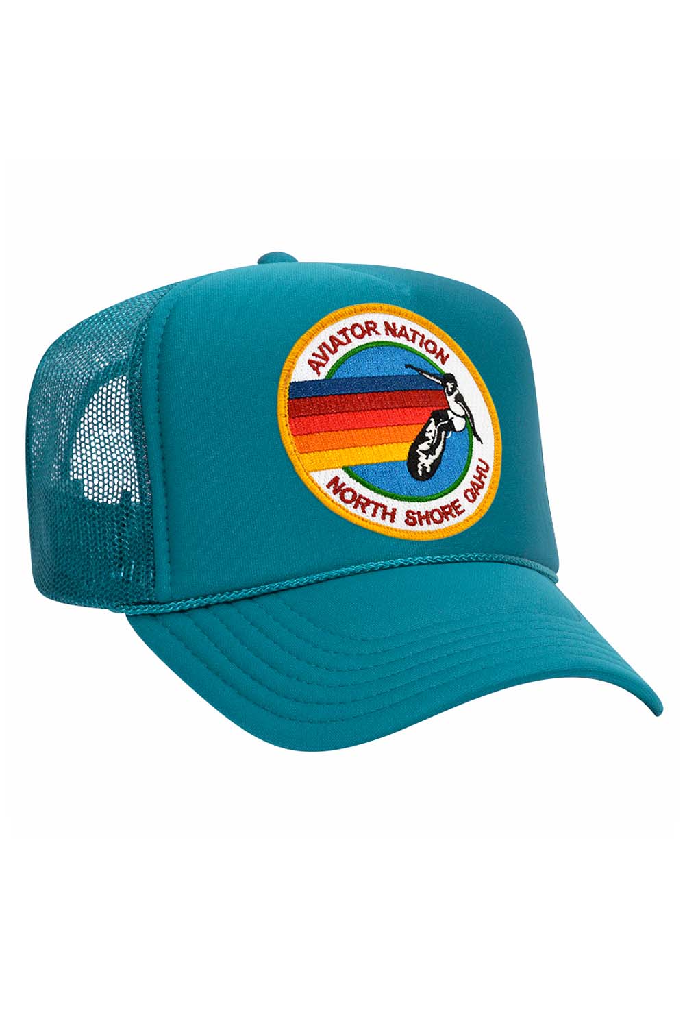 AVIATOR NATION NORTH SHORE TRUCKER HAT HATS Aviator Nation OS JADE