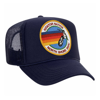 AVIATOR NATION NORTH SHORE TRUCKER HAT HATS Aviator Nation OS NAVY