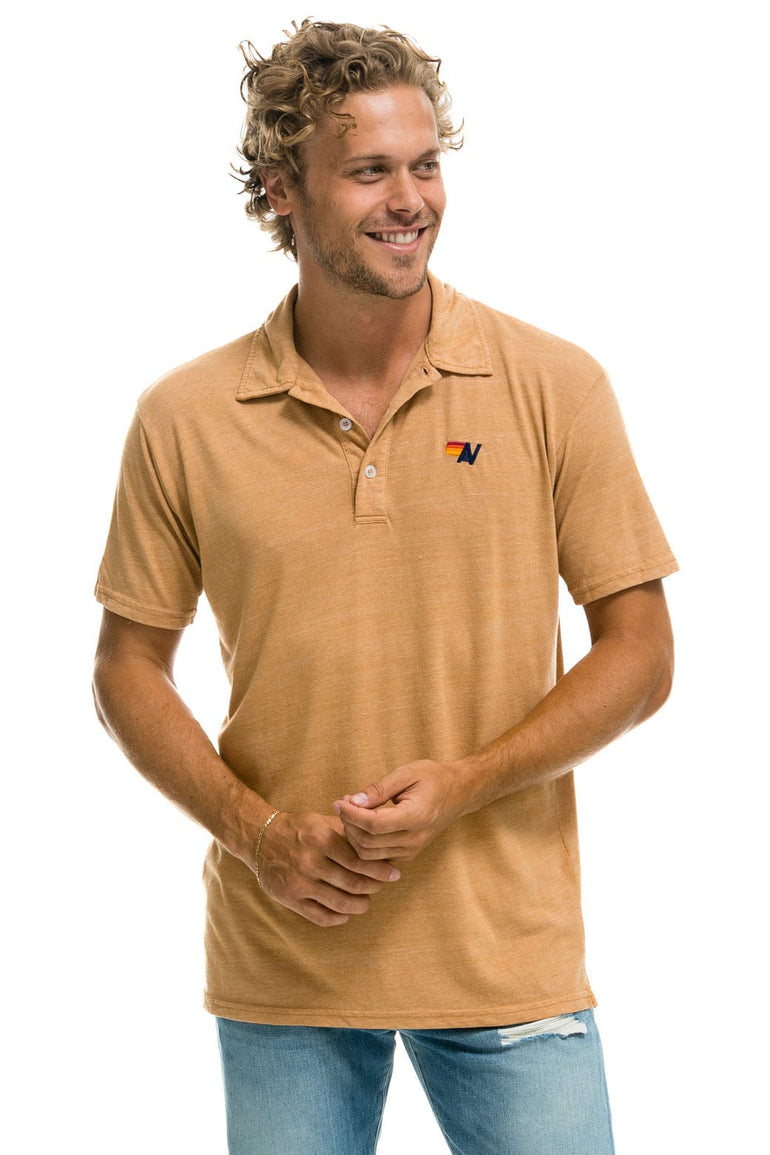 AVIATOR NATION POLO - KHAKI Aviator Nation