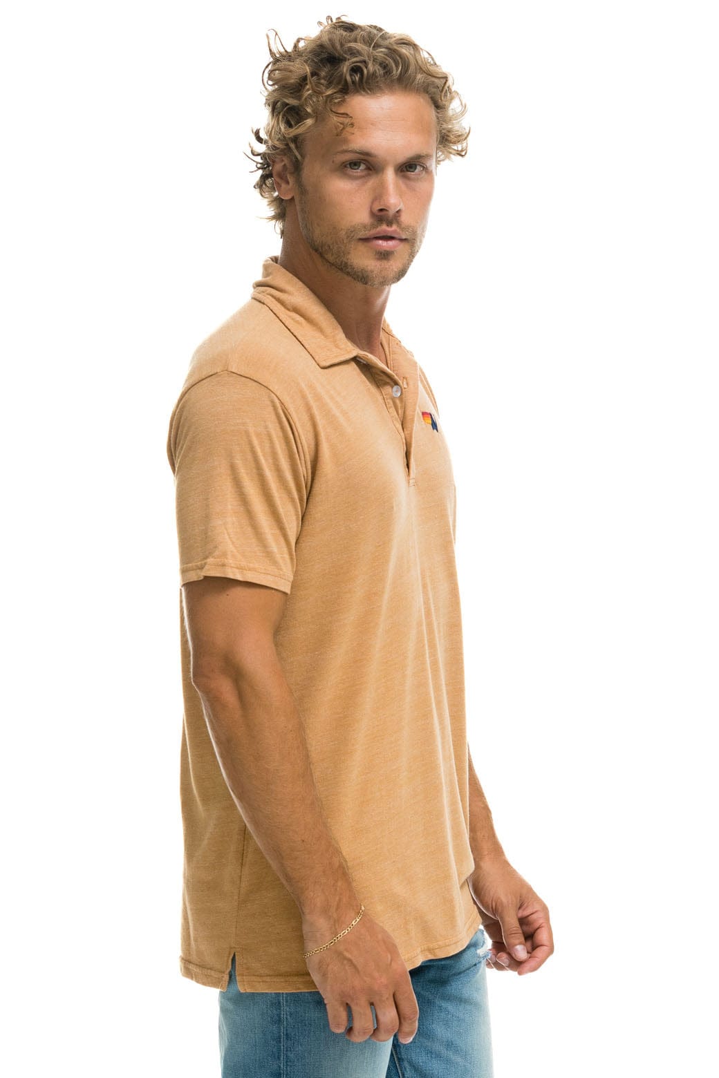 AVIATOR NATION POLO - KHAKI Aviator Nation