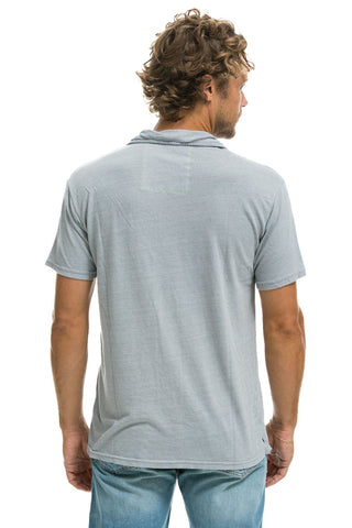 AVIATOR NATION POLO - LIGHT GREY Aviator Nation