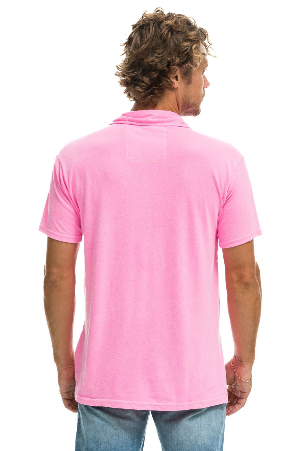 AVIATOR NATION POLO - NEON PINK Aviator Nation