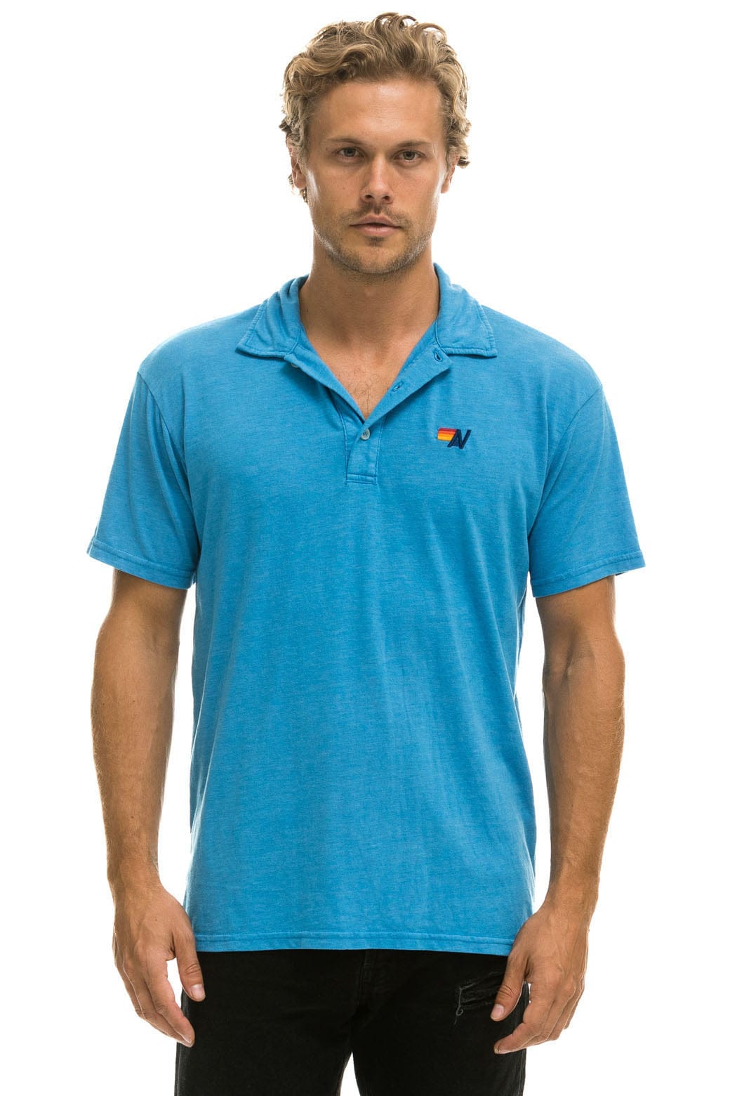 AVIATOR NATION POLO - OCEAN Tees Aviator Nation