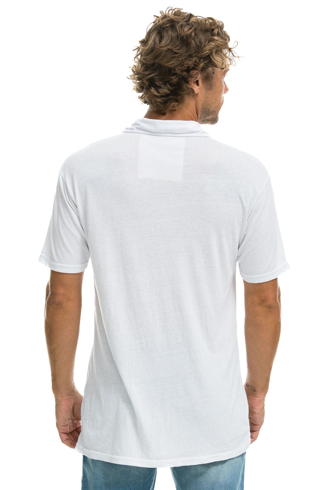 AVIATOR NATION POLO - WHITE Tees Aviator Nation