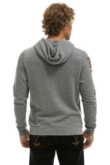 AVIATOR NATION PULLOVER HOODIE - HEATHER GREY Hoodie Aviator Nation