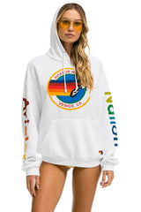 AVIATOR NATION RELAXED PULLOVER HOODIE - WHITE Hoodie Aviator Nation