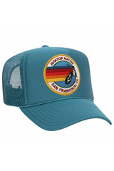 AVIATOR NATION SAN FRANCISCO TRUCKER HAT HATS Aviator Nation OS JADE