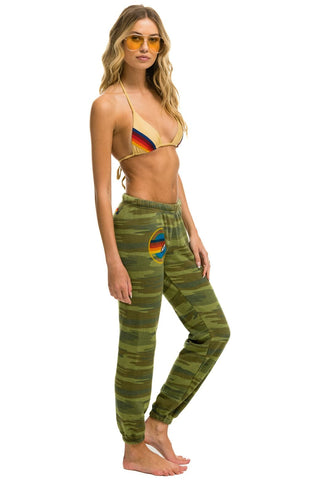 AVIATOR NATION SWEATPANTS - CAMO Women's Sweatpants Aviator Nation