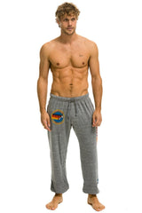 AVIATOR NATION SWEATPANTS - HEATHER GREY Men's Sweatpants Aviator Nation