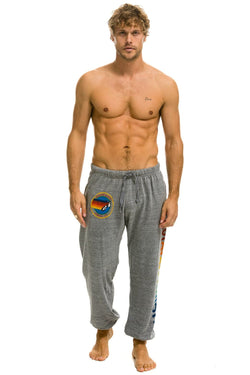 AVIATOR NATION SWEATPANTS - HEATHER GREY Men's Sweatpants Aviator Nation