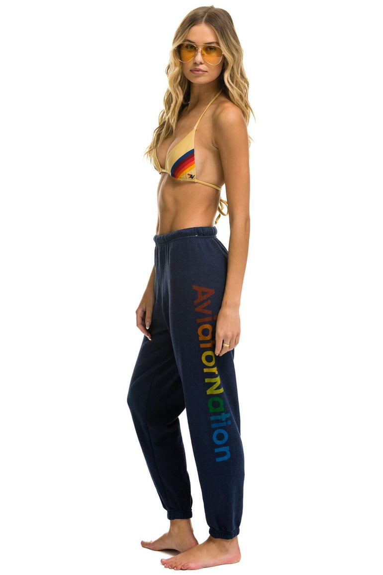 AVIATOR NATION SWEATPANTS - NAVY Women's Sweatpants Aviator Nation