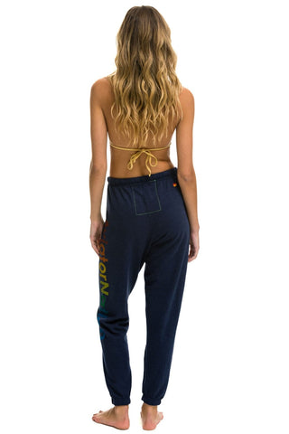 AVIATOR NATION SWEATPANTS - NAVY Women's Sweatpants Aviator Nation