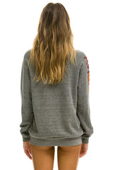 AVIATOR NATION SWEATSHIRT - HEATHER GREY Sweatshirt Aviator Nation