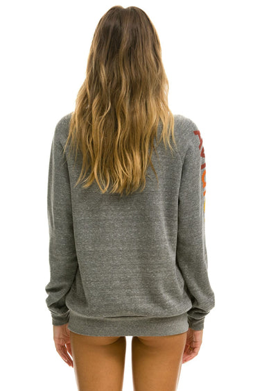 AVIATOR NATION SWEATSHIRT - HEATHER GREY Sweatshirt Aviator Nation