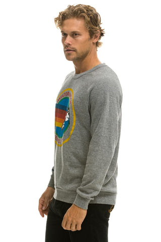AVIATOR NATION SWEATSHIRT - HEATHER GREY Sweatshirt Aviator Nation