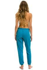 AVIATOR NATION VAIL SWEATPANTS - TEAL Women's Sweatpants Aviator Nation