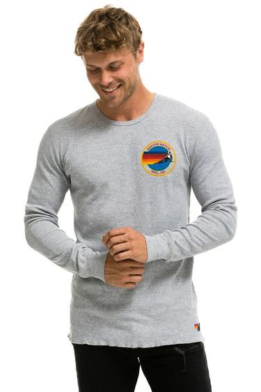 AVIATOR NATION VAIL THERMAL - HEATHER GREY Thermal Aviator Nation