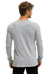 AVIATOR NATION VAIL THERMAL - HEATHER GREY Thermal Aviator Nation