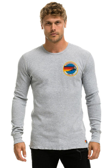 AVIATOR NATION VAIL THERMAL - HEATHER GREY Thermal Aviator Nation