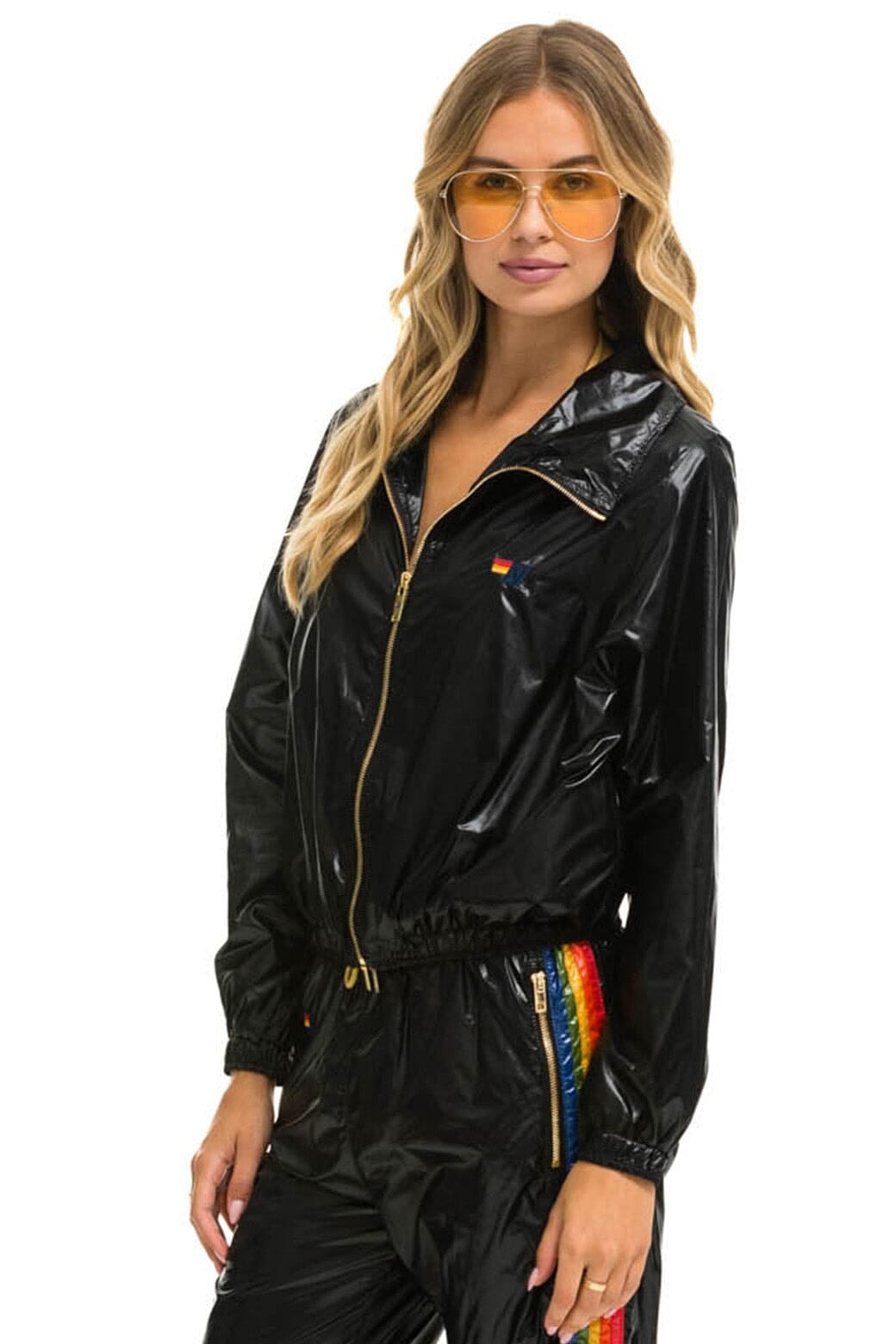 BASIC WINDBREAKER - BLACK Women's Windbreaker Aviator Nation