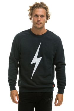 BOLT CREW SWEATSHIRT - CHARCOAL Sweatshirt Aviator Nation