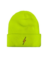 BOLT FULL RIB BEANIE - NEON YELLOW Beanie Aviator Nation OS NEON YELLOW