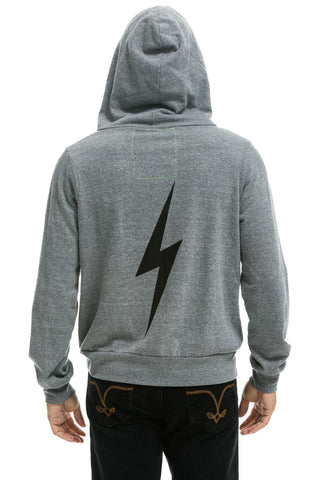 BOLT HOODIE - HEATHER GREY Hoodie sale