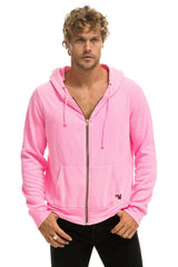 BOLT HOODIE - NEON PINK Hoodie Aviator Nation