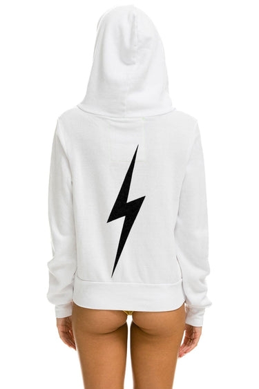BOLT HOODIE - WHITE Hoodie Aviator Nation