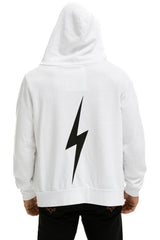 BOLT HOODIE - WHITE Hoodie Aviator Nation