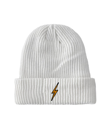 BOLT RIB BEANIE Beanie Aviator Nation WHITE
