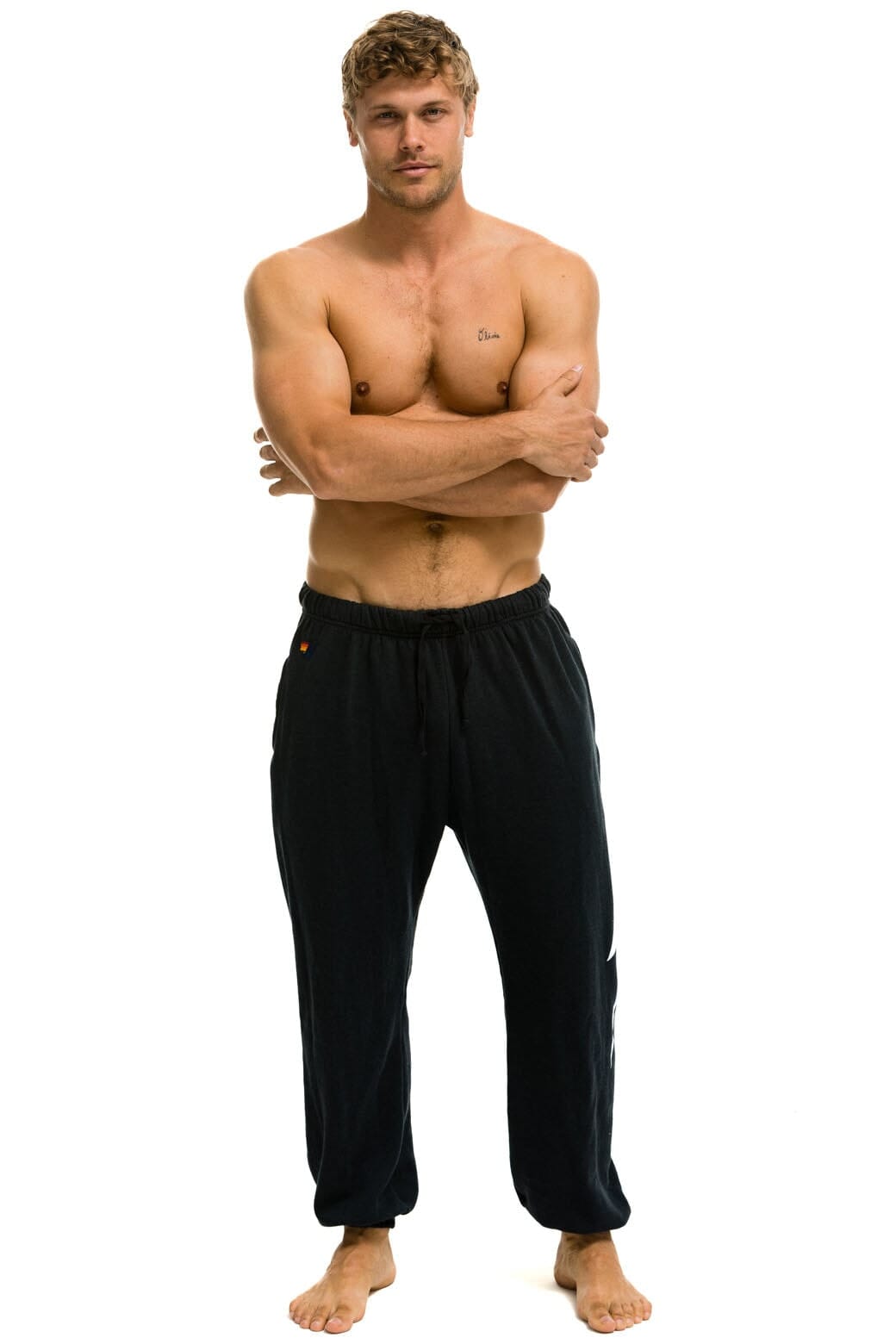 BOLT SWEATPANTS - CHARCOAL Men's Sweatpants Aviator Nation