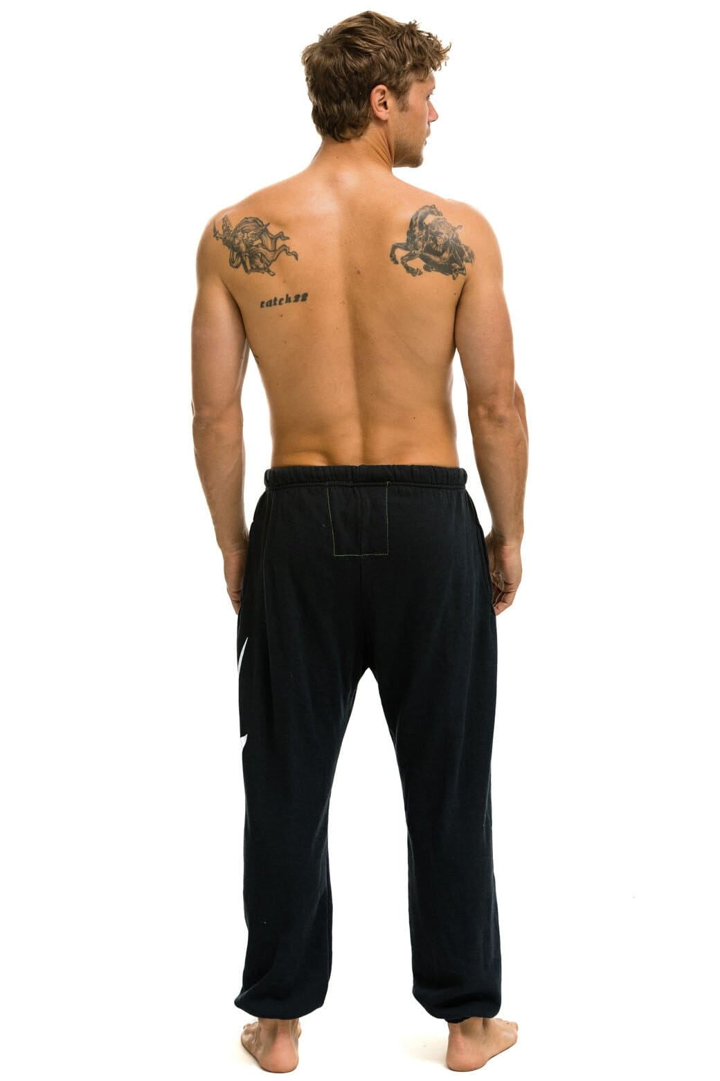 BOLT SWEATPANTS - CHARCOAL Men's Sweatpants Aviator Nation