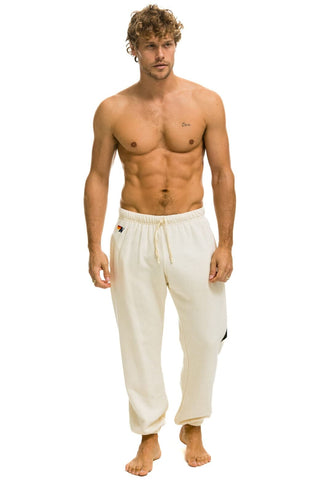 BOLT SWEATPANTS - VINTAGE WHITE Men's Sweatpants Aviator Nation