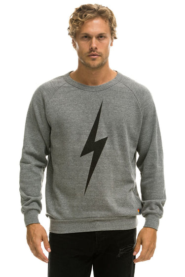 BOLT SWEATSHIRT - HEATHER GREY Sweatshirt Aviator Nation