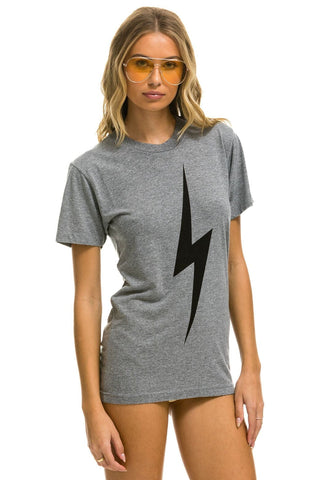 BOLT TEE - HEATHER GREY Tees Aviator Nation