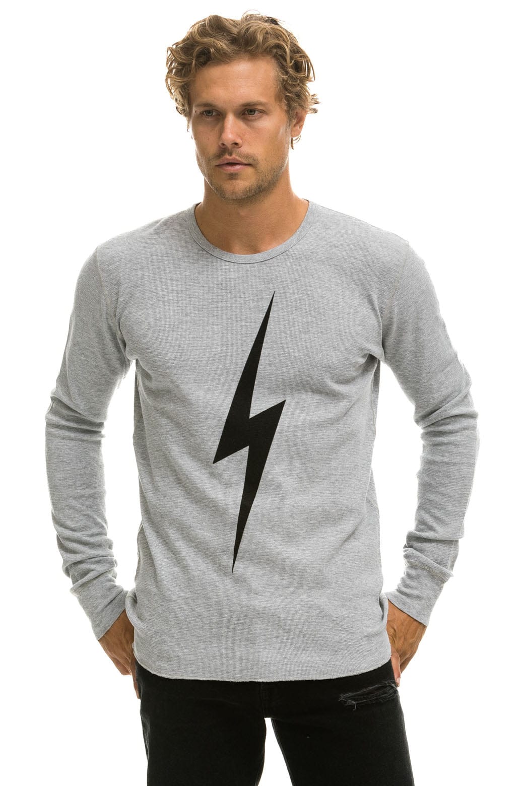 BOLT THERMAL - HEATHER GREY Thermal Aviator Nation