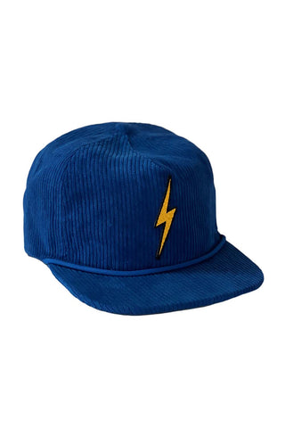 BOLT VINTAGE CORDUROY TRUCKER HAT HATS Aviator Nation ROYAL