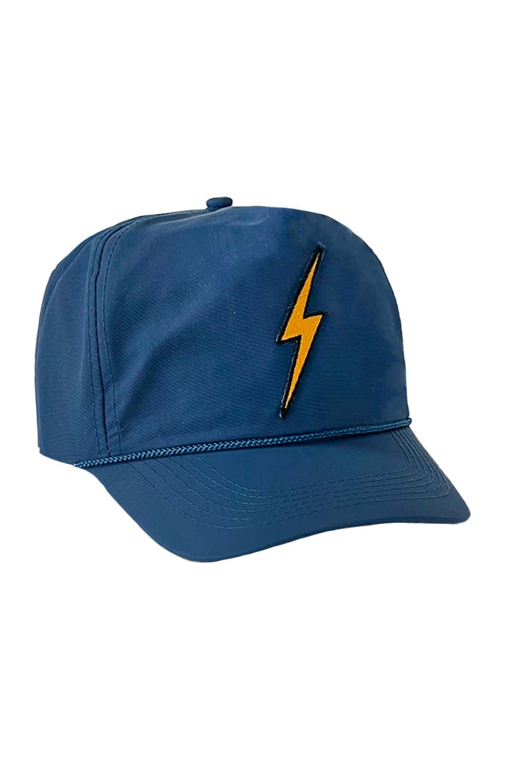 BOLT VINTAGE NYLON TRUCKER HAT HATS Aviator Nation NAVY