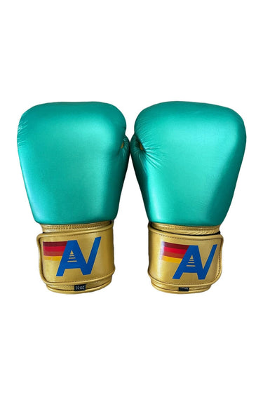 BOXING GLOVES - GREEN // GOLD Boxing Gloves Aviator Nation