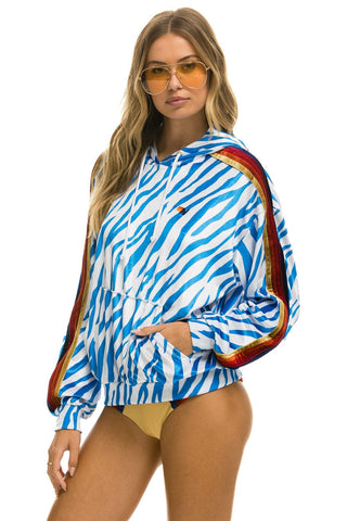 CLASSIC VELVET RELAXED PULLOVER HOODIE - BLUE TIGER Hoodie Aviator Nation