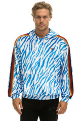 CLASSIC VELVET RELAXED PULLOVER HOODIE - BLUE TIGER Hoodie Aviator Nation
