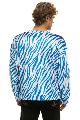 CLASSIC VELVET RELAXED SWEATSHIRT - BLUE TIGER Sweatshirt Aviator Nation